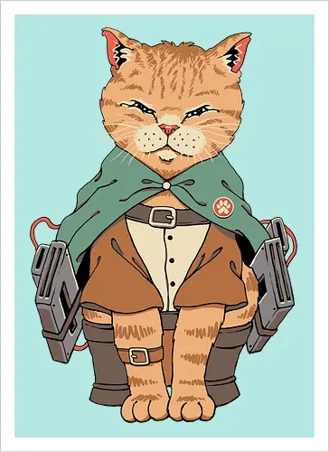 A Cat on Titans