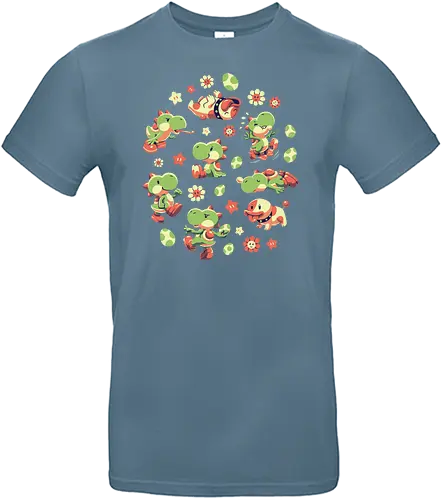 Dino Adventures - dinosaur, mario, abenteuer, dino, gaming - Standard T-Shirt
