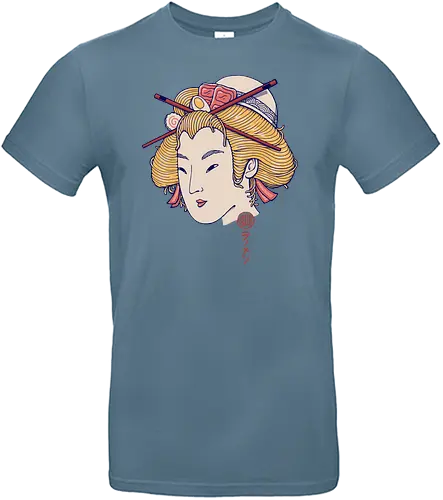 Ramen Geisha - geisha, japan, traditional, art, ramen - Standard T-Shirt
