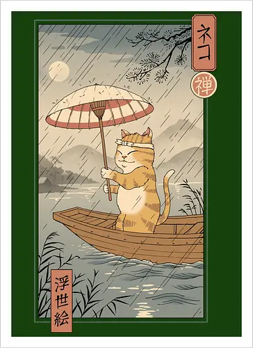 Neko Boat in Edo