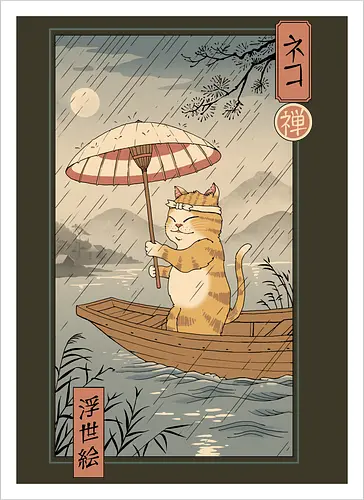 Neko Boat in Edo