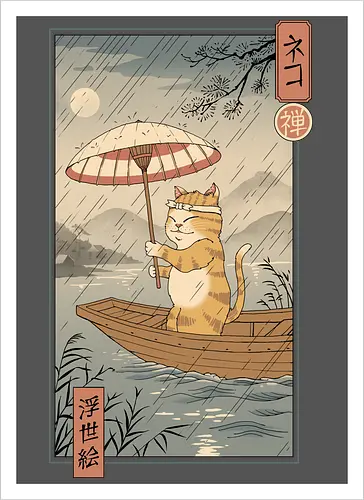 Neko Boat in Edo