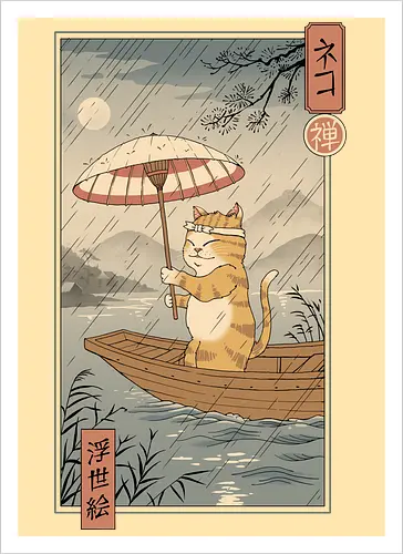 Neko Boat in Edo