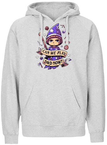Will the Wise - wizard, stranger, things, will, Pen and Paper, dungeons, dragons - Fairtrade Hoodie