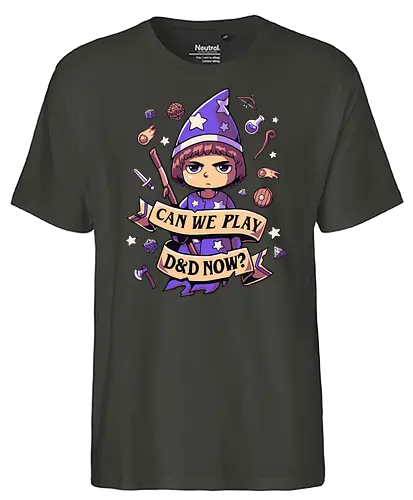 Will the Wise - wizard, stranger, things, will, Pen and Paper, dungeons, dragons - Fairtrade T-Shirt