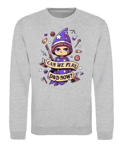 Will the Wise - wizard, stranger, things, will, Pen and Paper, dungeons, dragons - Sweatshirt