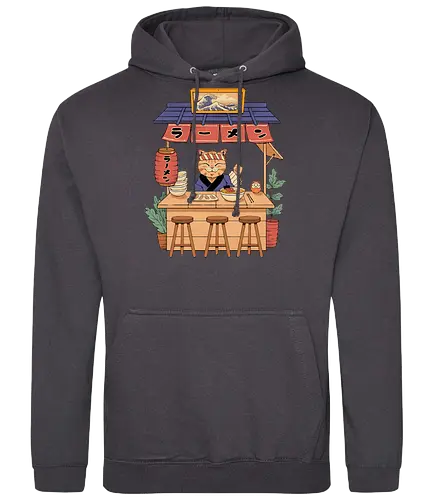 Neko Ramen House - neko, katze, ramen, noodlesoup - Standard Hoodie