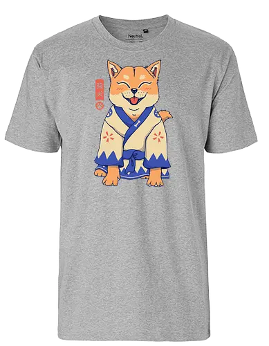 Shiba Inu - shiba inu, dog, hund, cute, süß - Fairtrade T-Shirt