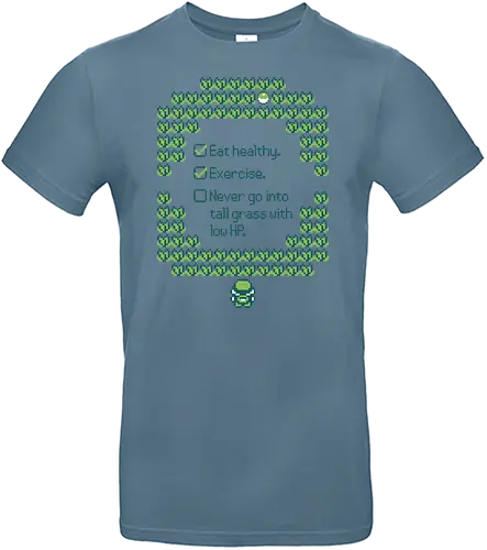Green Trainer Tips - trainer, tips, Exercise, grass, HP, pocket, monster, hlthy - Standard T-Shirt