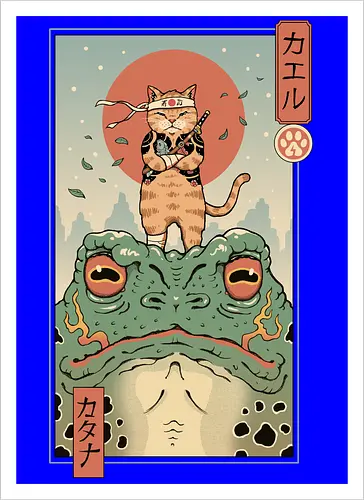 Catana and the Big Frog