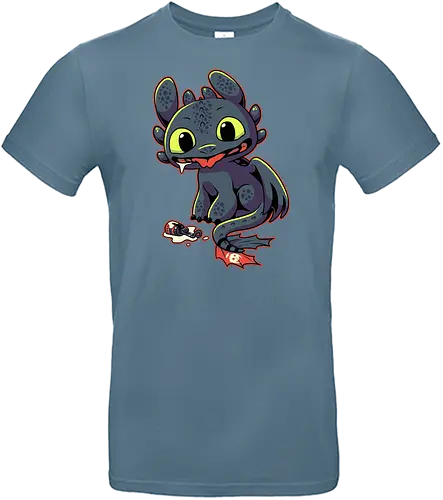 Pls throw - Dragon, drache, night, Fury, zähmen, tame, Dragon - Standard T-Shirt