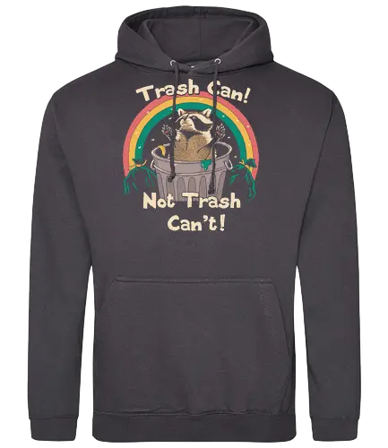 Trash Talker! - raccoon, waschbär, trash, müll - Standard Hoodie