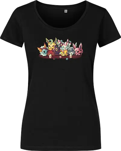 Evolutions - evolution, pocket, monster, sitcom, 90s - Damen T-Shirt