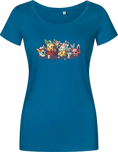 Evolutions - evolution, pocket, monster, sitcom, 90s - Damen T-Shirt