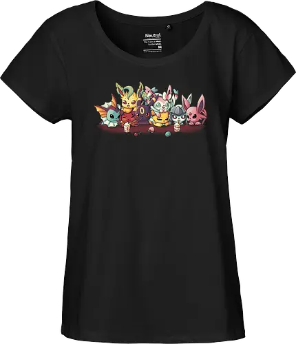 Evolutions - evolution, pocket, monster, sitcom, 90s - Fairtrade Girl Shirt