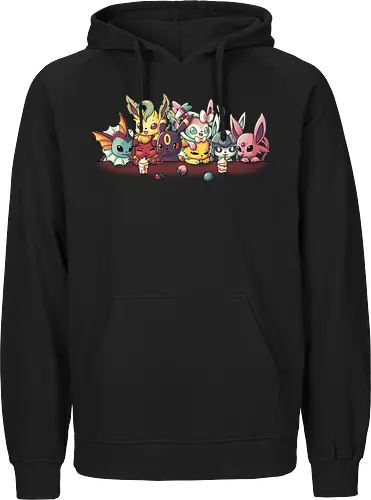 Evolutions - evolution, pocket, monster, sitcom, 90s - Fairtrade Hoodie