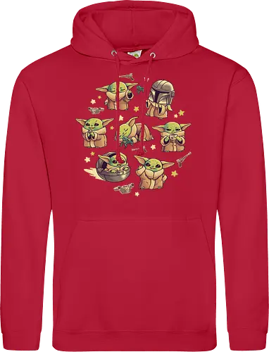 Baby Child Adventures - baby, child, alien, space opera, scifi, science fiction - Standard Hoodie