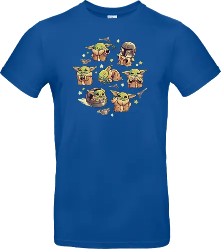 Baby Child Adventures - baby, child, alien, space opera, scifi, science fiction - Standard T-Shirt
