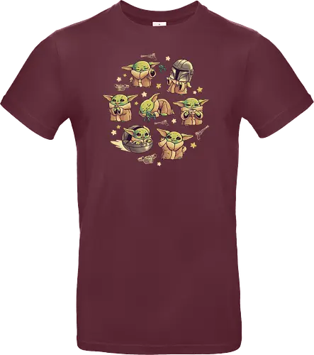 Baby Child Adventures - baby, child, alien, space opera, scifi, science fiction - Standard T-Shirt