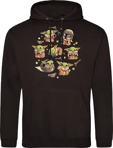 Baby Child Adventures - baby, child, alien, space opera, scifi, science fiction - Standard Hoodie