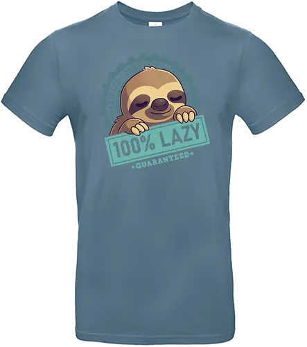 100% Cute Sloth - Lazy Nap Sl - fun, cute, sloth, faultier, lazy, faul - Standard T-Shirt