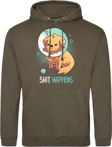 Shit Happens - Golden Retriever Dog