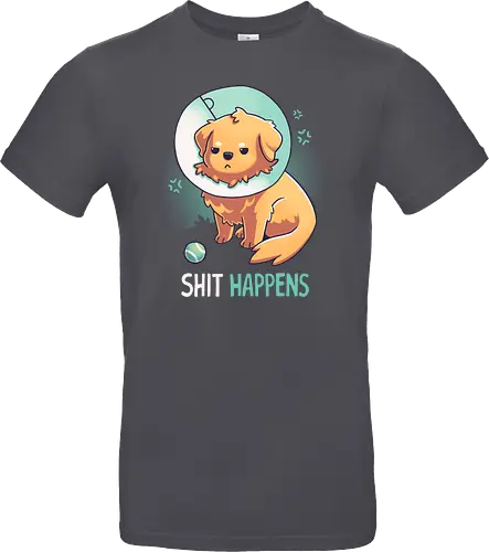 Shit Happens - Golden Retriever Dog