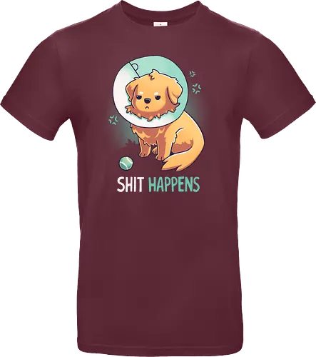 Shit Happens - Golden Retriever Dog