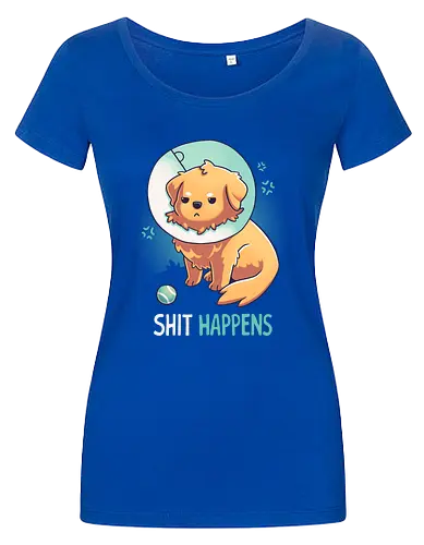 Shit Happens - Golden Retriever Dog