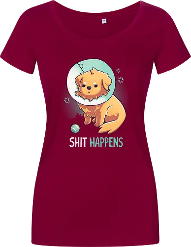 Shit Happens - Golden Retriever Dog