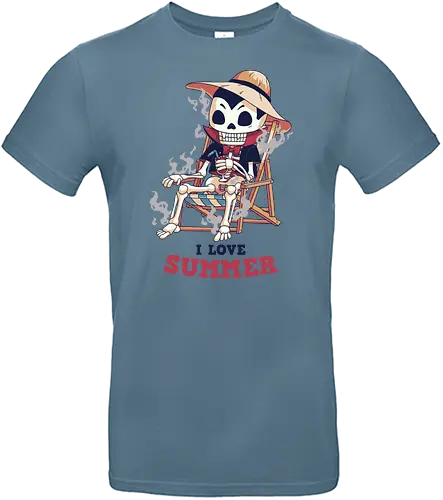 I love summer - sommer, vampir, sonne, sun, Burn, hot, heiß - Standard T-Shirt