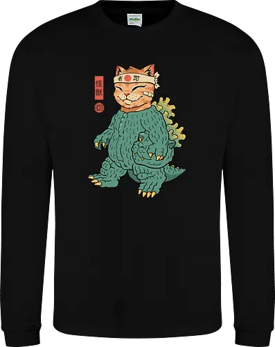 Unmasked Kaiju Meowster