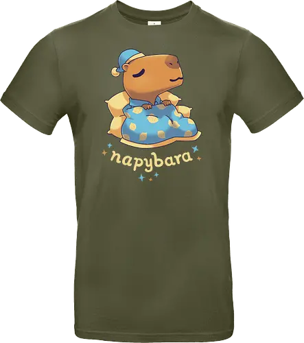 Napybara cute capybara nap