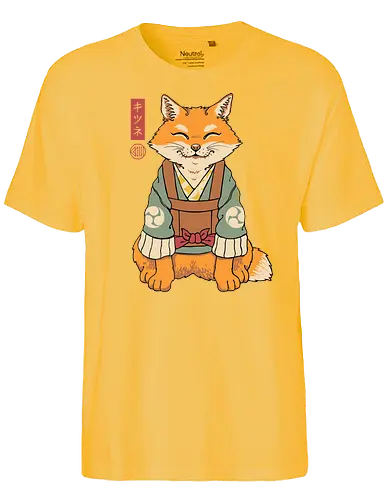Kitsune - kitsune, fuchs, fox - Fairtrade T-Shirt