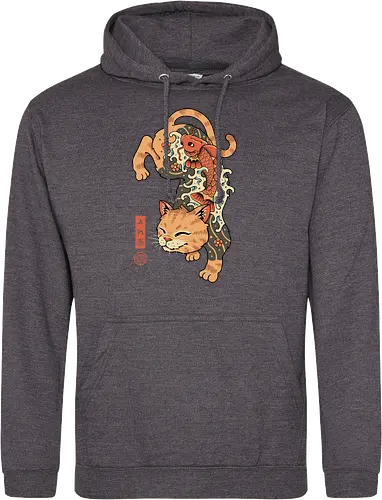 Koi Fish Cat Irezumi