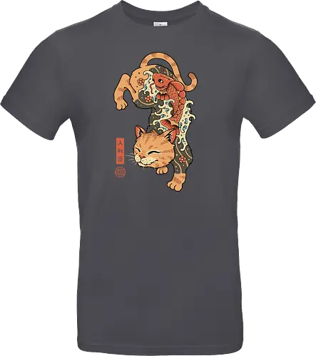 Koi Fish Cat Irezumi