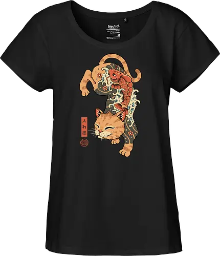 Koi Fish Cat Irezumi
