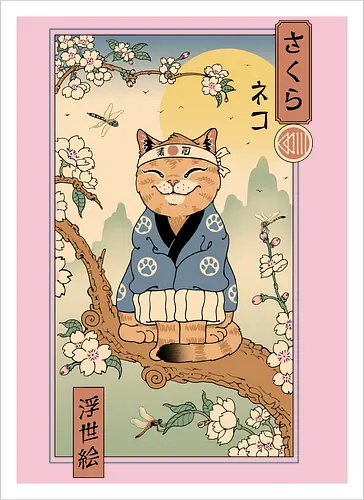 Meowster in Sakura Branch