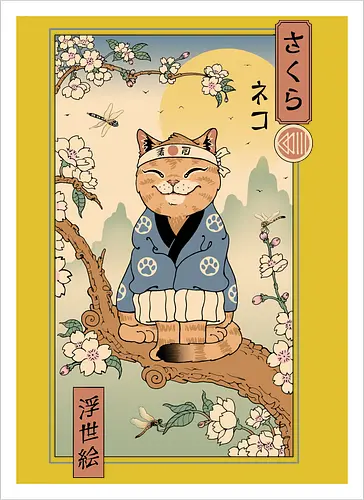 Meowster in Sakura Branch