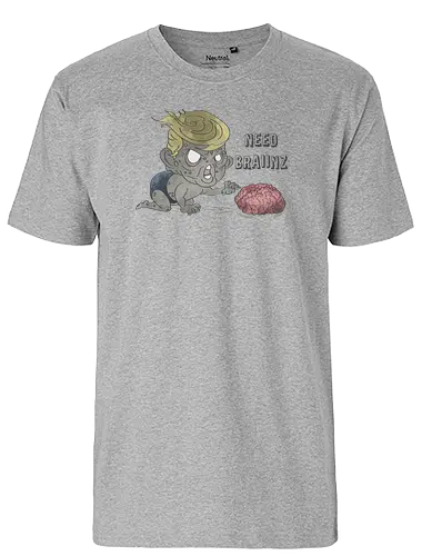 Braiinz - trump, politik, drumpf, donald trump, politics - Fairtrade T-Shirt