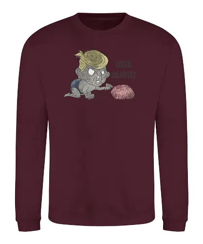 Braiinz - trump, politik, drumpf, donald trump, politics - Sweatshirt