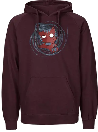 Spidercat - katze, cat, catman, mashup, cute - Fairtrade Hoodie