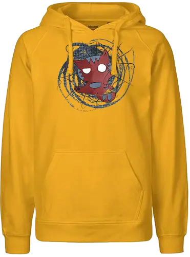 Spidercat - katze, cat, catman, mashup, cute - Fairtrade Hoodie