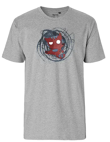 Spidercat - katze, cat, catman, mashup, cute - Fairtrade T-Shirt