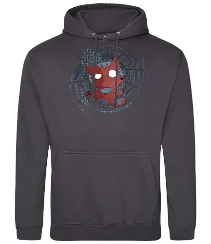 Spidercat - katze, cat, catman, mashup, cute - Standard Hoodie