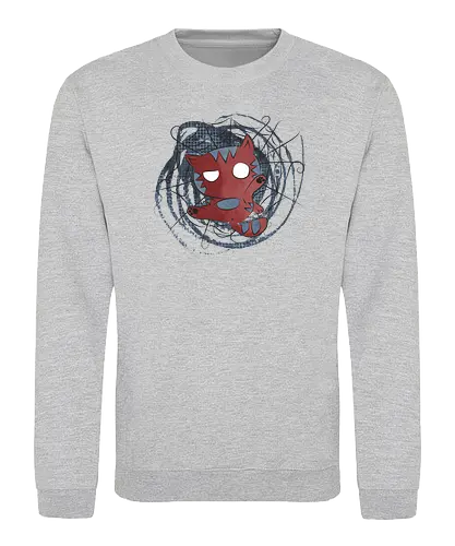 Spidercat - katze, cat, catman, mashup, cute - Sweatshirt