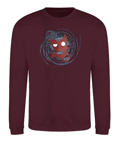 Spidercat - katze, cat, catman, mashup, cute - Sweatshirt