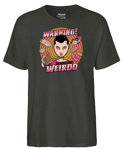 Strange Weirdo - stranger kids, eleven, will, mike, dustin, lucas, tv, series - Fairtrade T-Shirt