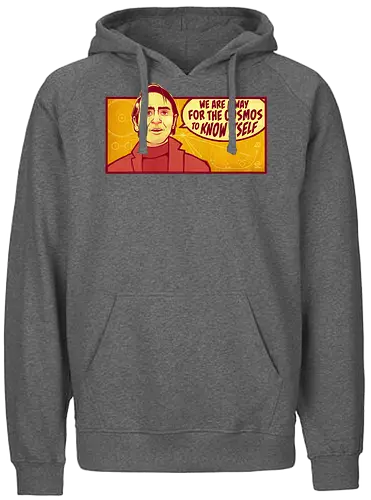 Cosmos - science, wissenschaft, sagan, cars sagan, cosmos, physics, physik - Fairtrade Hoodie