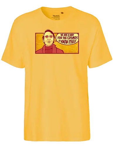 Cosmos - science, wissenschaft, sagan, cars sagan, cosmos, physics, physik - Fairtrade T-Shirt
